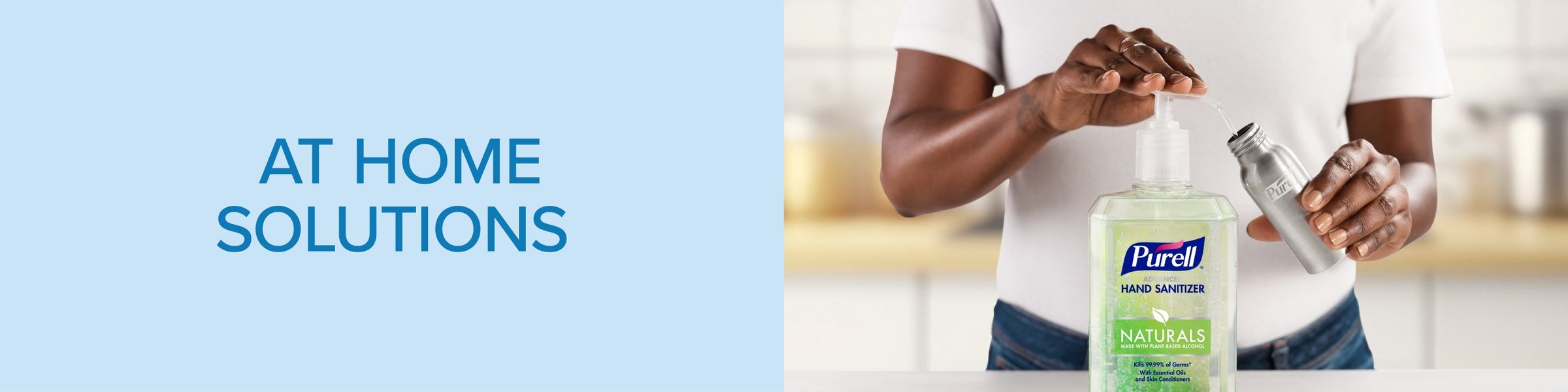 PURELL At Home banner
