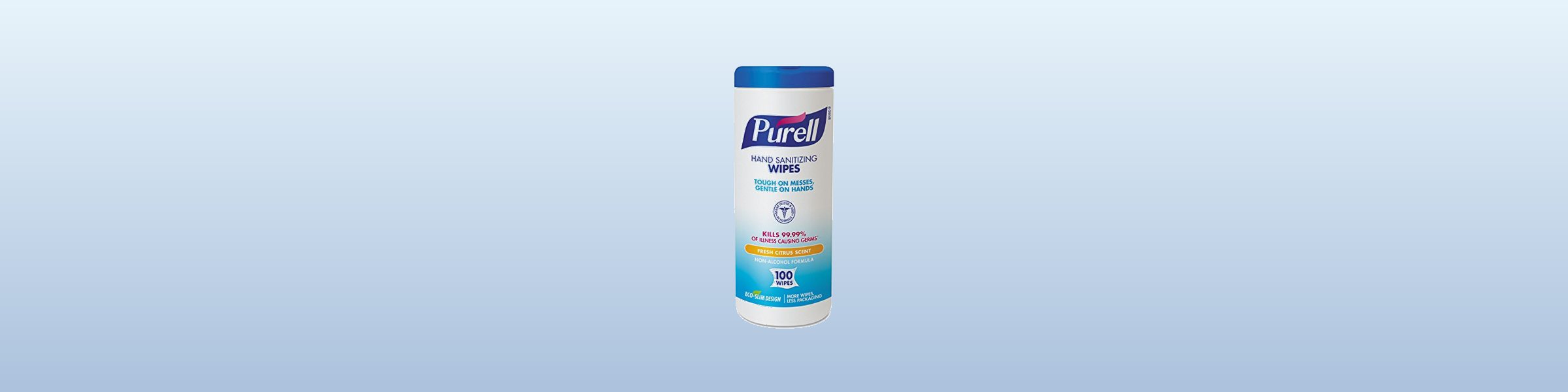 PURELL Hand Sanitizing Wipes banner