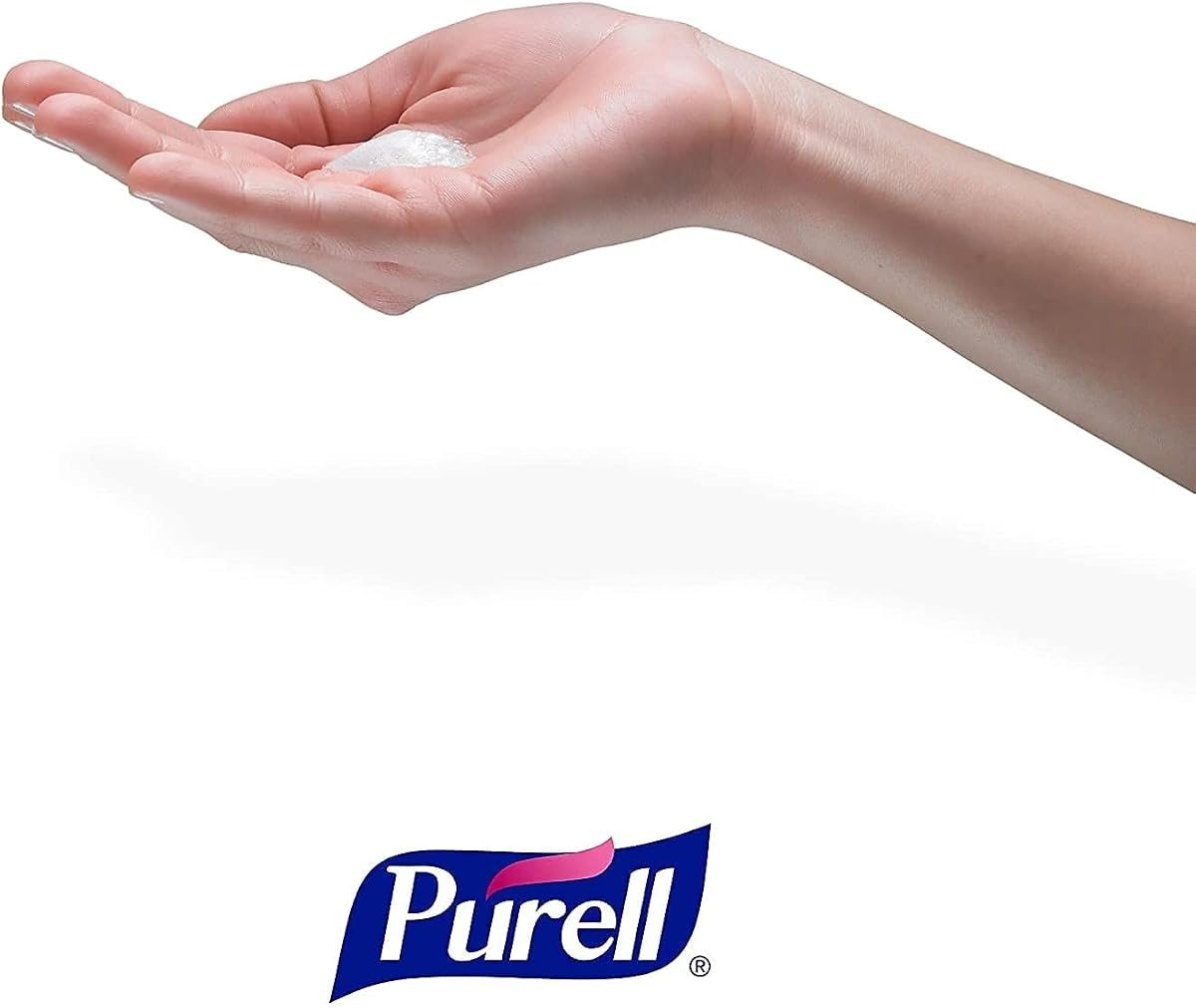 PURELL Advanced Green Certified Hand Sanitizer, Gentle & Free Foam, 535 mL EcoLogo Certified Sanitizer Table Top Pump Bottles (Case of 4), view 3