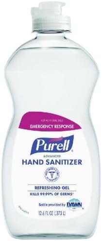 PURELL Advanced Hand Sanitizer Gel, Clean Scent, 12.6 Oz