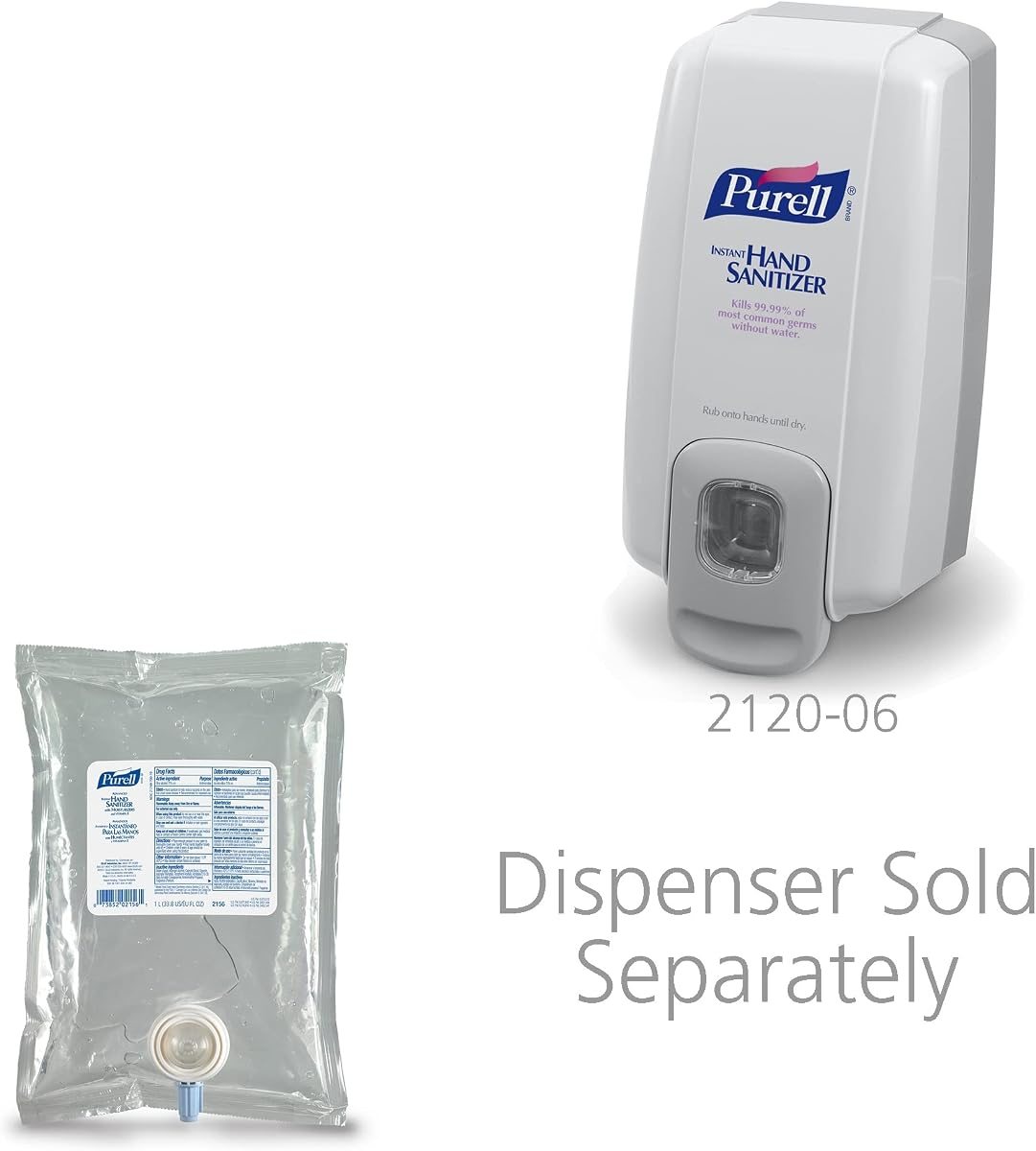 PURELL Advanced Hand Sanitizer Gel Refill, 1000 mL Refill, Case of 8, view 5