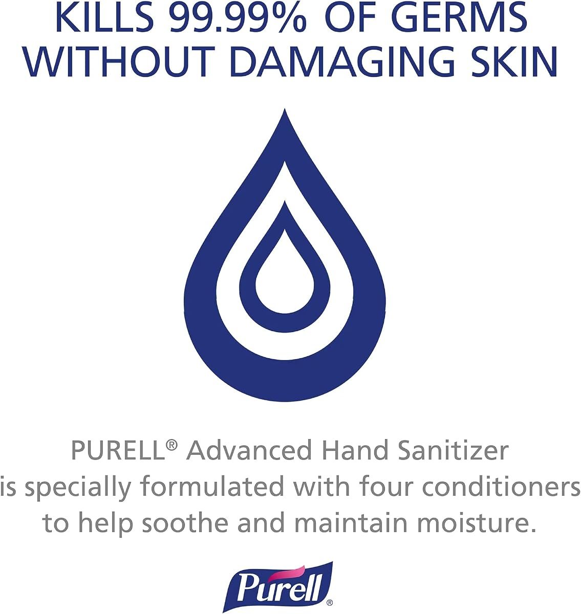 PURELL ADVANCED Hand Sanitizer NATURALS (6.5 FL OZ) - Made with PLANT BASED ALCOHOL - 4 Pack (26 FL OZ) - Kills 99.9% of Germs - With Essential Oils and Skin Conditioners, view 4