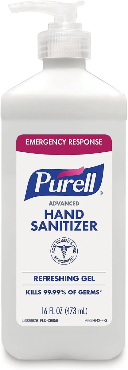 PURELL Advanced Instant Hand Sanitizer, 16 oz. Pump Bottle ( EA)