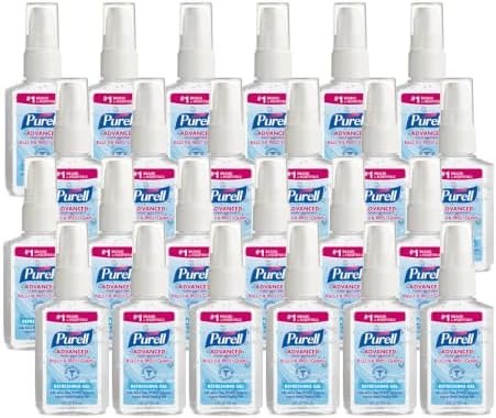 PURELL Advanced Instant Hand Sanitizer, 2oz Personal Pump Bottle, 24/carton