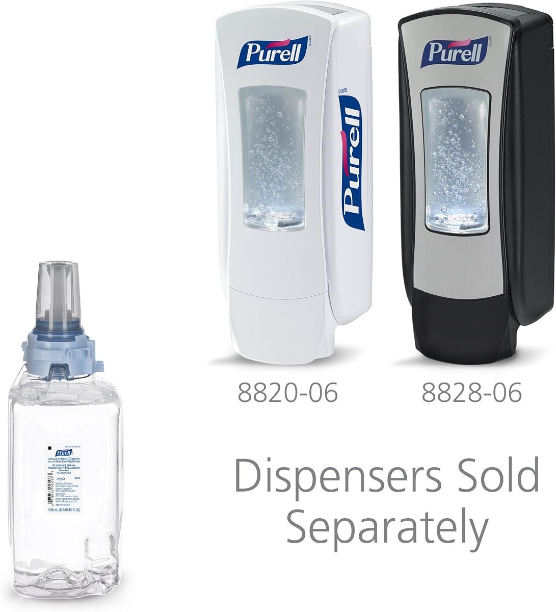 PURELL ADX-12 Hand Sanitizer Foam Refill, 3ct x 1200mL, view 4