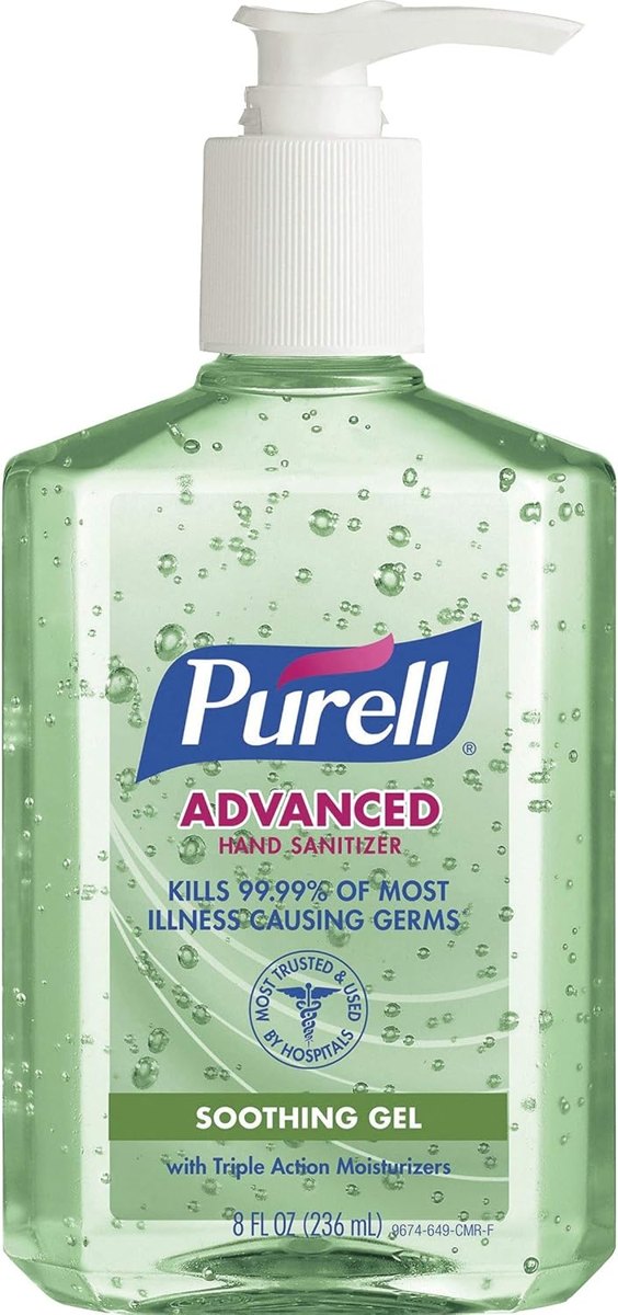 PURELL Aloe Advanced Hand Sanitizer 8 Fl Oz