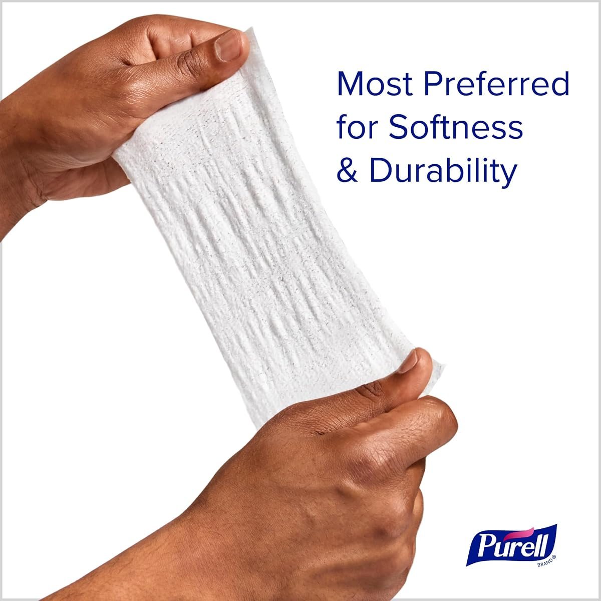 PURELL Cottony Soft Hand Sanitizing Wipes, 1000 Individual Packets, 9026-1M, view 4