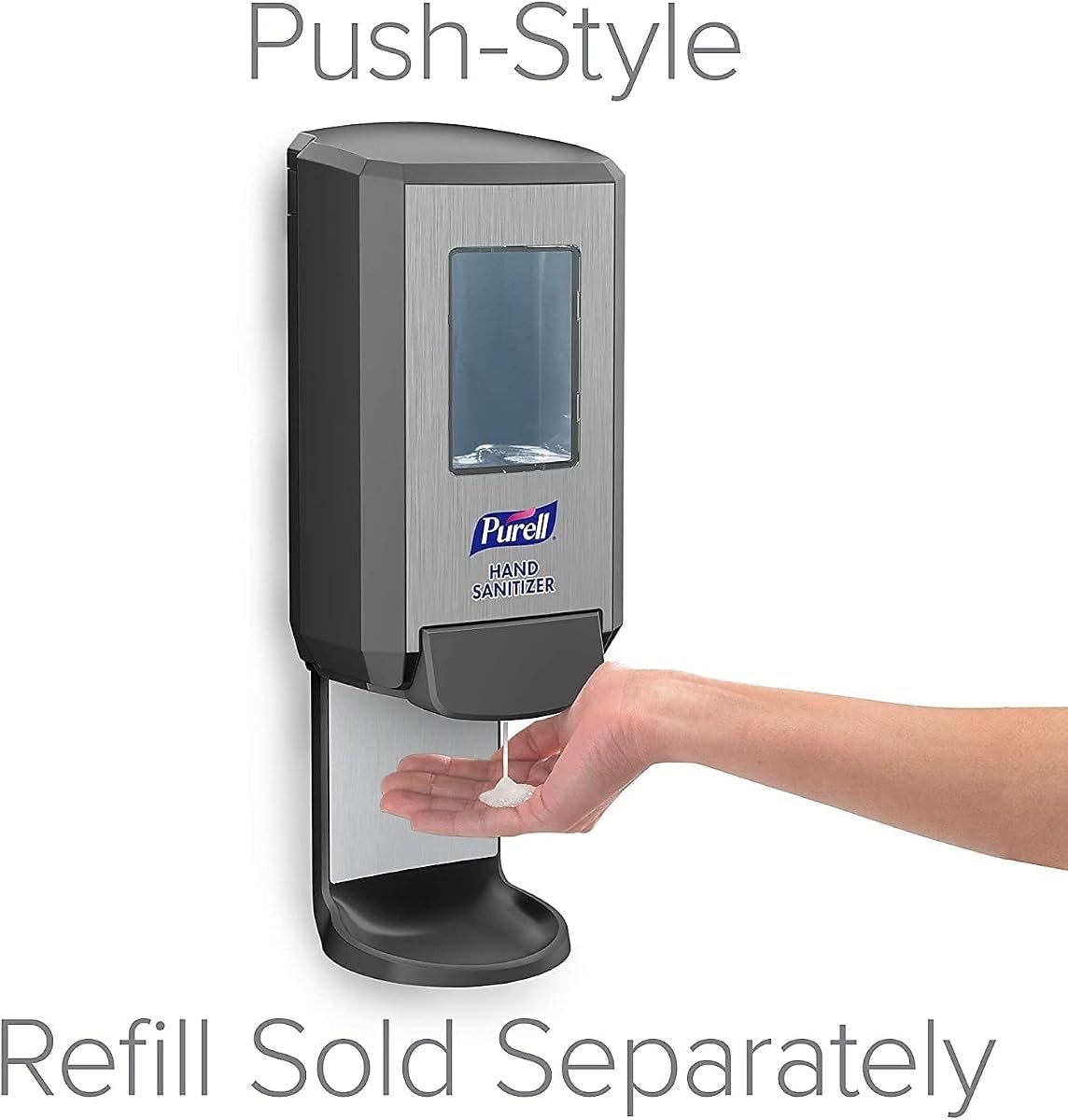 PURELL CS4 Manual Hand Sanitizer Dispenser, Graphite, 1200 mL 1ct, view 4