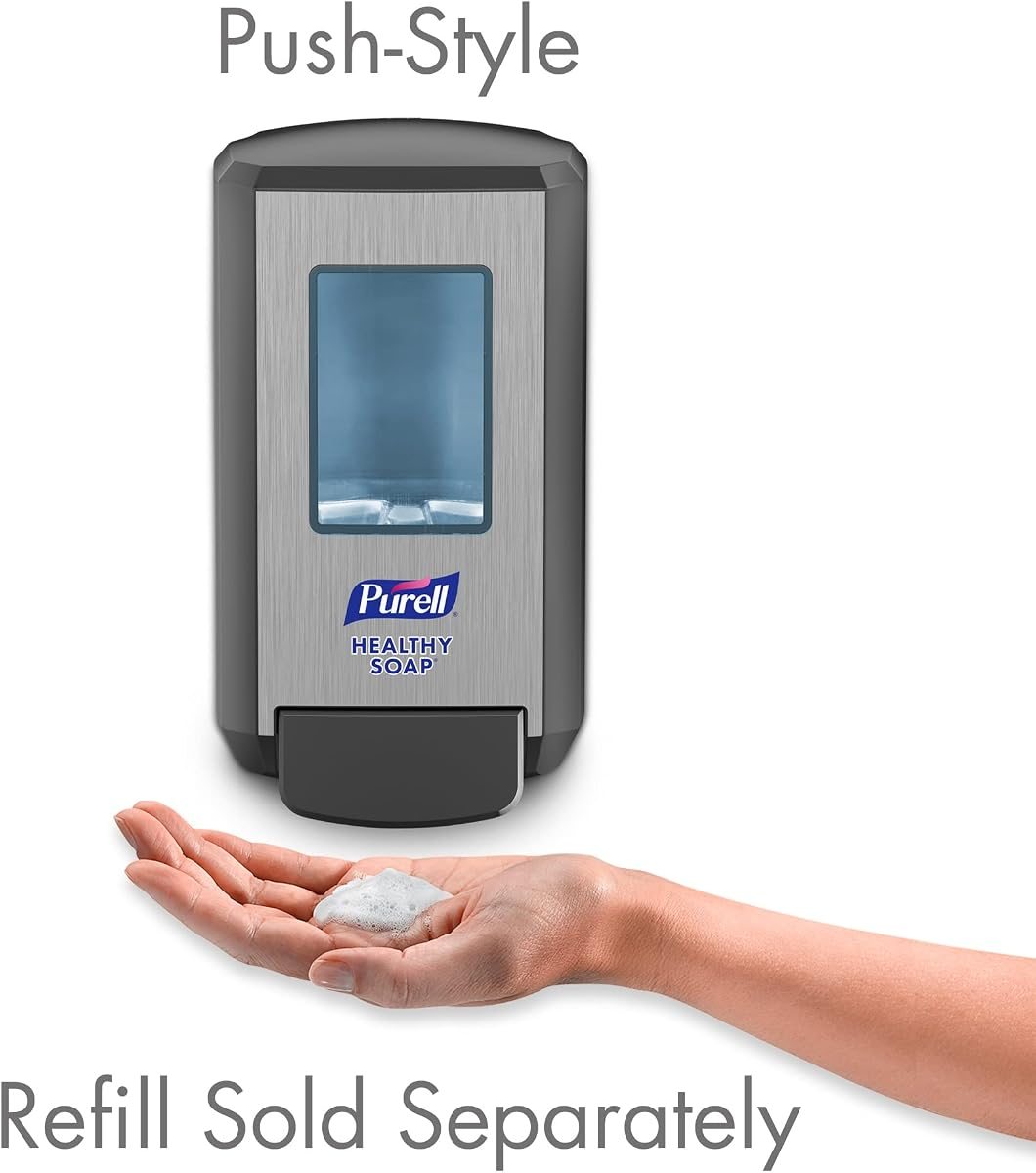 PURELL CS4 Manual Hand Soap Dispenser Graphite 1250mL 1ct, view 2
