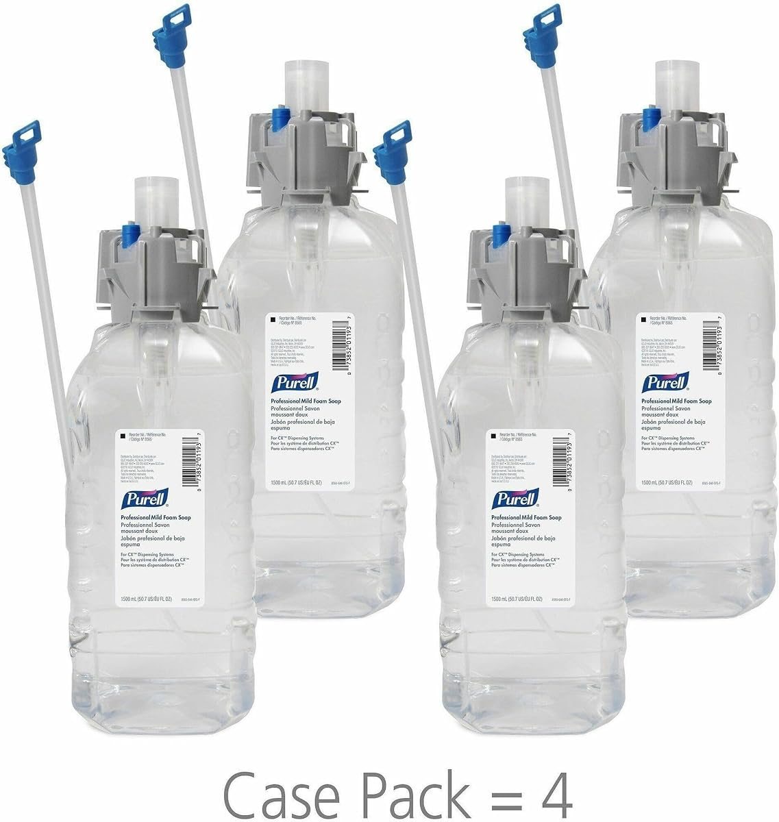 PURELL CXM/CXI/CXT Mild Foam Soap Refill, 4c x 1500 mL, view 3