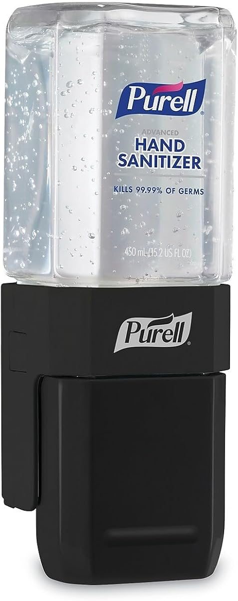 PURELL ES1 Hand Sanitizer Dispenser Starter Kit, 450 mL, Graphite, 6/Carton, view 2