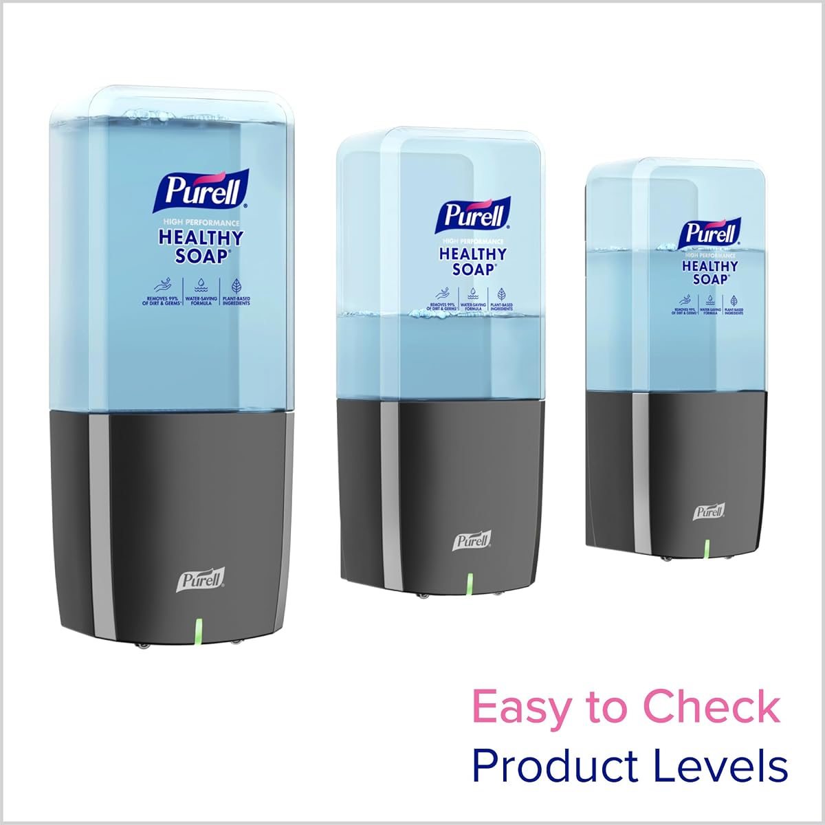 PURELL ES10 Automatic Hand Soap Dispenser, Graphite, 1200 mL, view 4