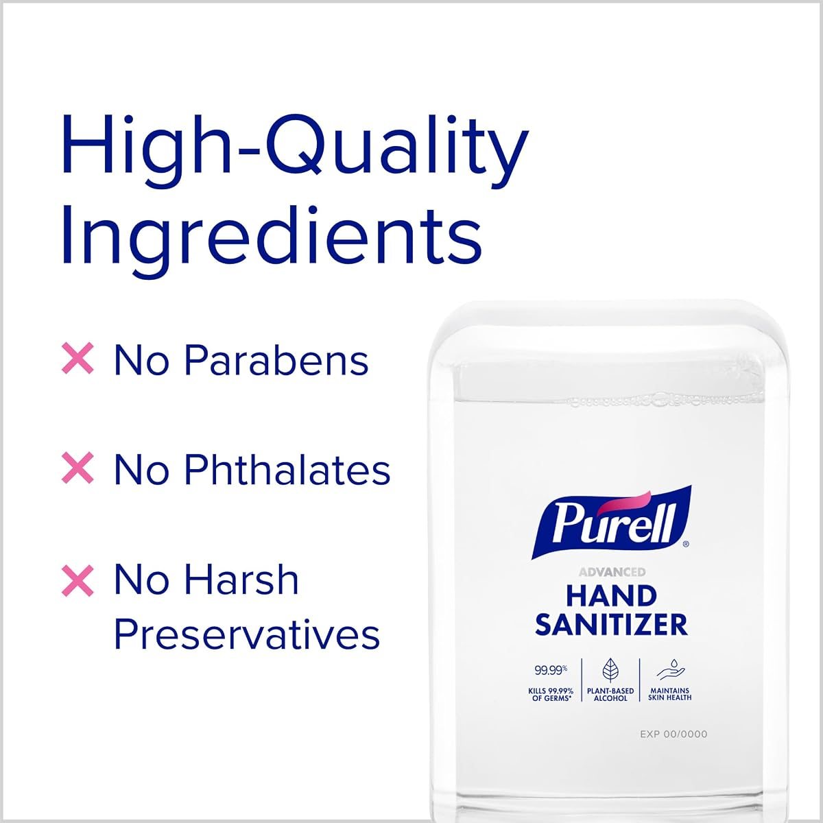 PURELL ES10 Hand Sanitizer Foam Refill, 2ct x 1200 mL, view 4