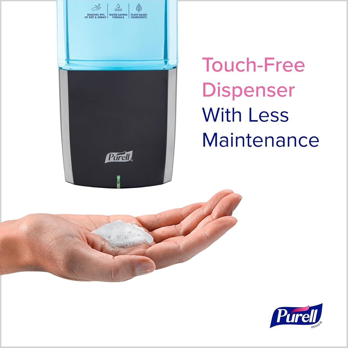 PURELL ES10 Hand Soap Kit, Auto Dispenser + 1200 mL Foam Refill, view 3