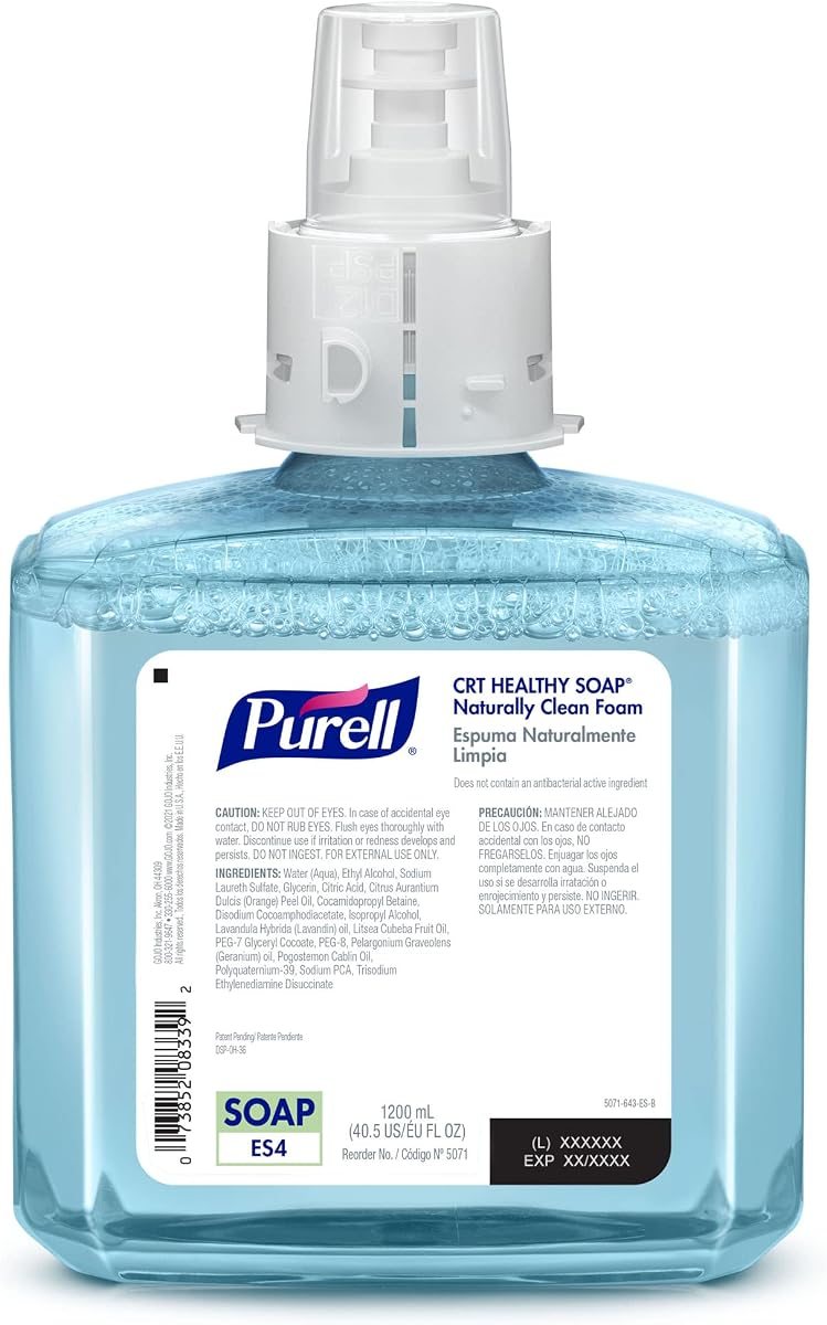 PURELL ES4 CRT Foam Soap Refill, 2ct x 1200 mL, view 2
