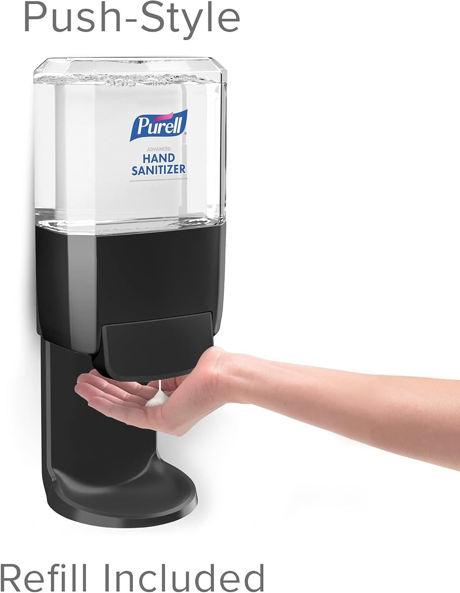 PURELL ES4 Hand Sanitizer Kit, Manual Dispenser +1200 mL Foam Refill, view 2