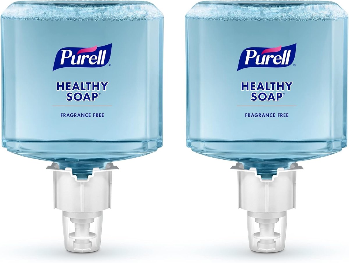 PURELL ES4 Healthy Soap Foam Refill, Fragrance Free, 2ct x 1200 mL