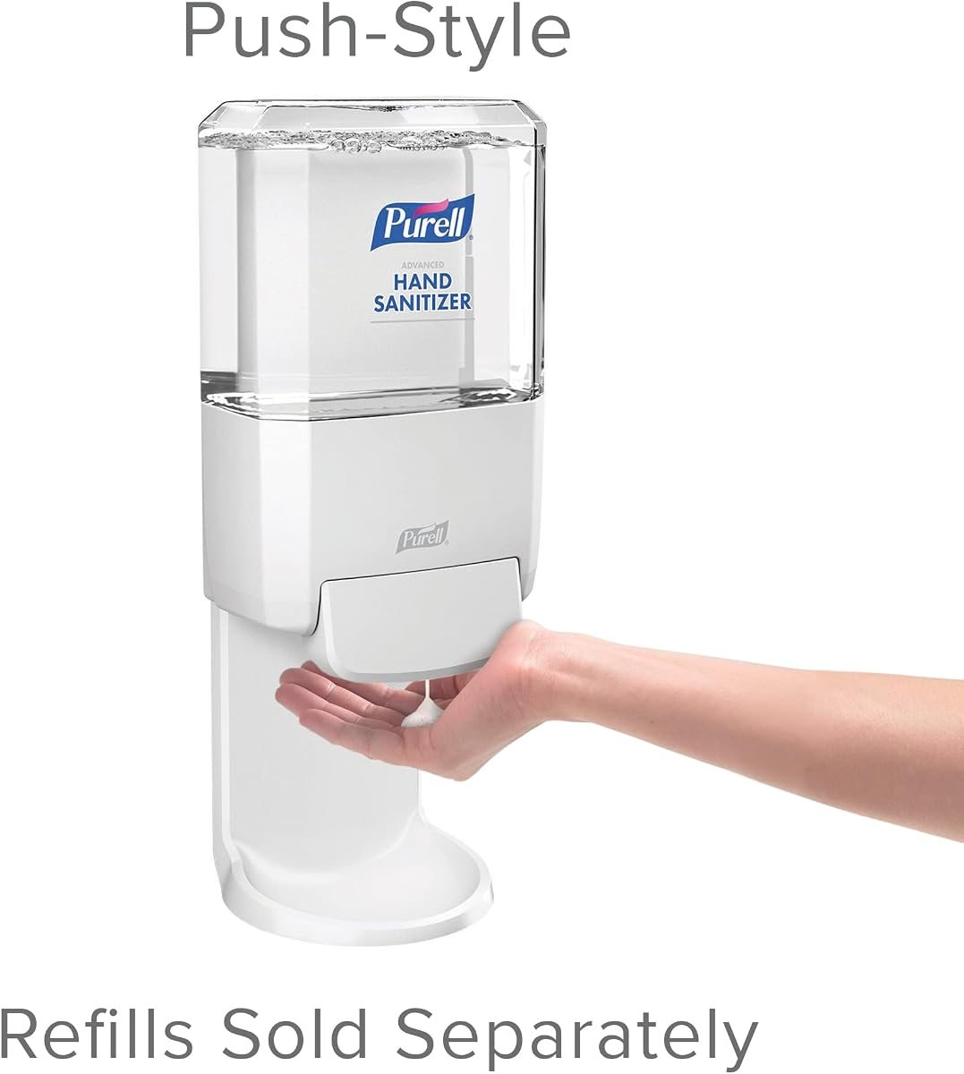 PURELL ES4 Manual Hand Sanitizer Dispenser, White, 1200 mL, view 2