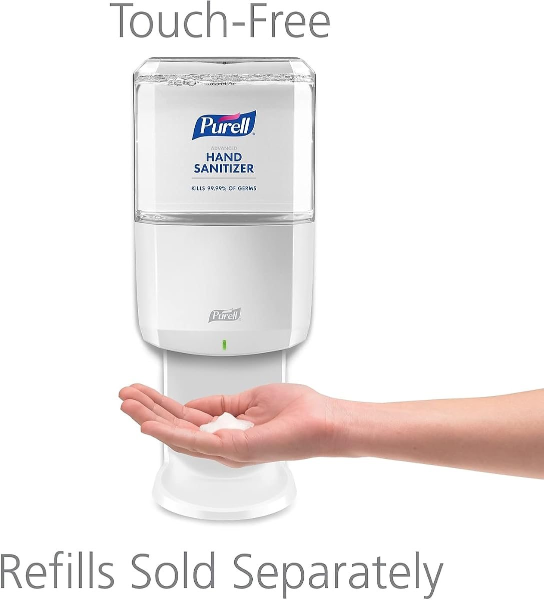 PURELL ES6 Automatic Hand Sanitizer Dispenser White 1200mL 1ct, view 2