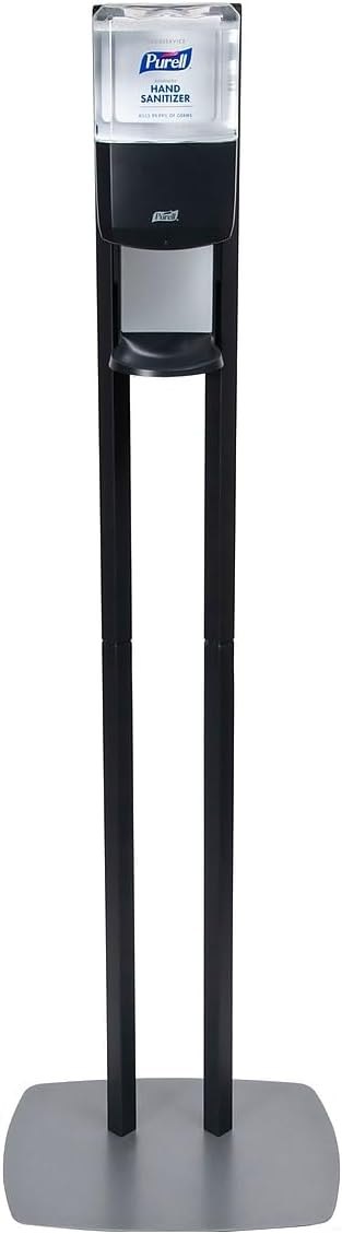 PURELL ES6 Dispenser Floor Stand with ES6 Automatic Dispenser, Graphite
