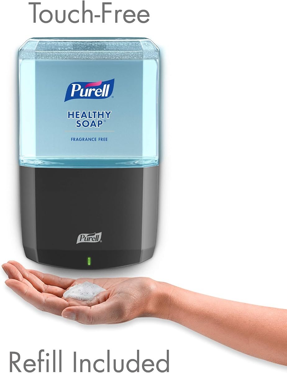 PURELL ES6 Hand Soap Kit, Auto Dispenser + 1200 mL Foam Refill, view 2