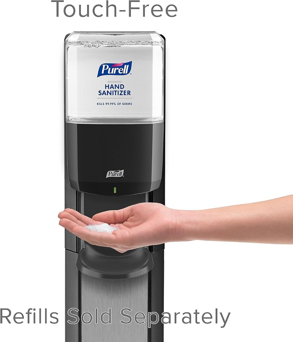 PURELL ES8 Hand Sanitizer Floor Stand Graphite&Silver Panels, view 2