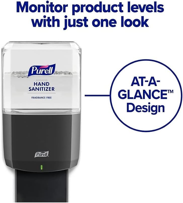 PURELL ES8 Hand Sanitizer Floor Stand Graphite&Silver Panels, view 5