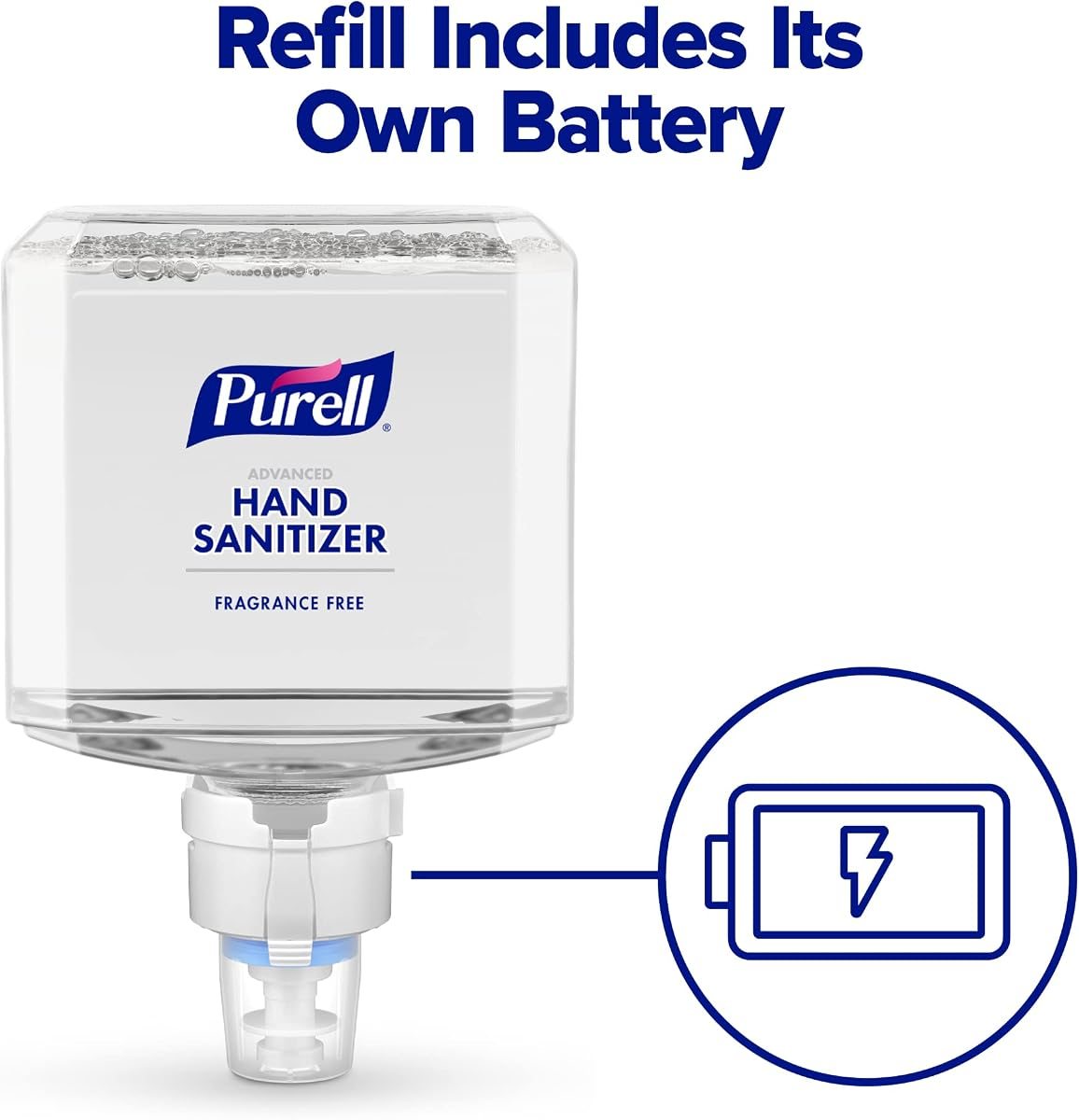 PURELL ES8 Hand Sanitizer Foam Refill, Clean Scent, 2ct x 1200 mL, view 3