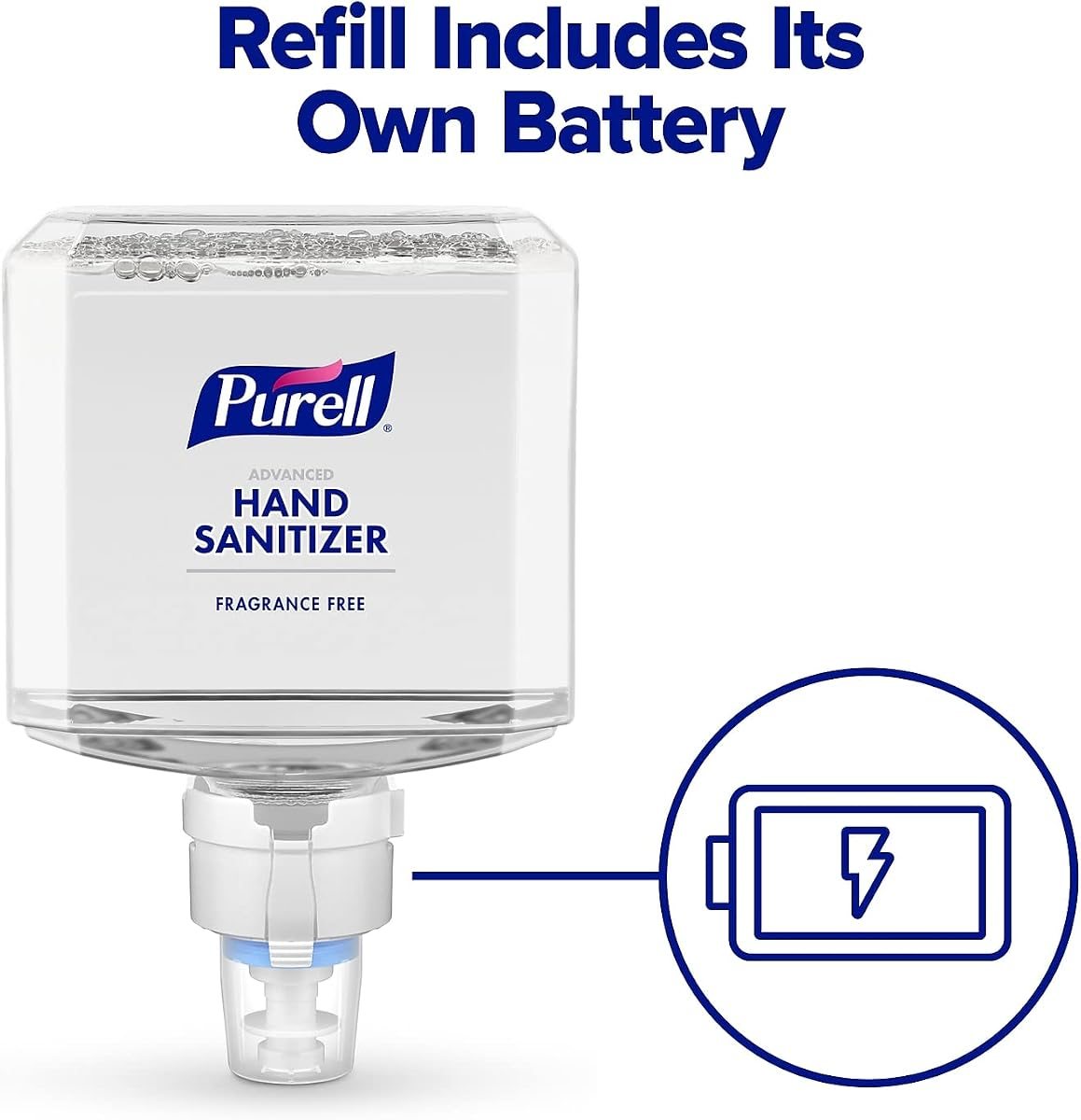 PURELL ES8 Hand Sanitizer Gel Refill, Clean Scent, 2ct x 1200 mL, view 4