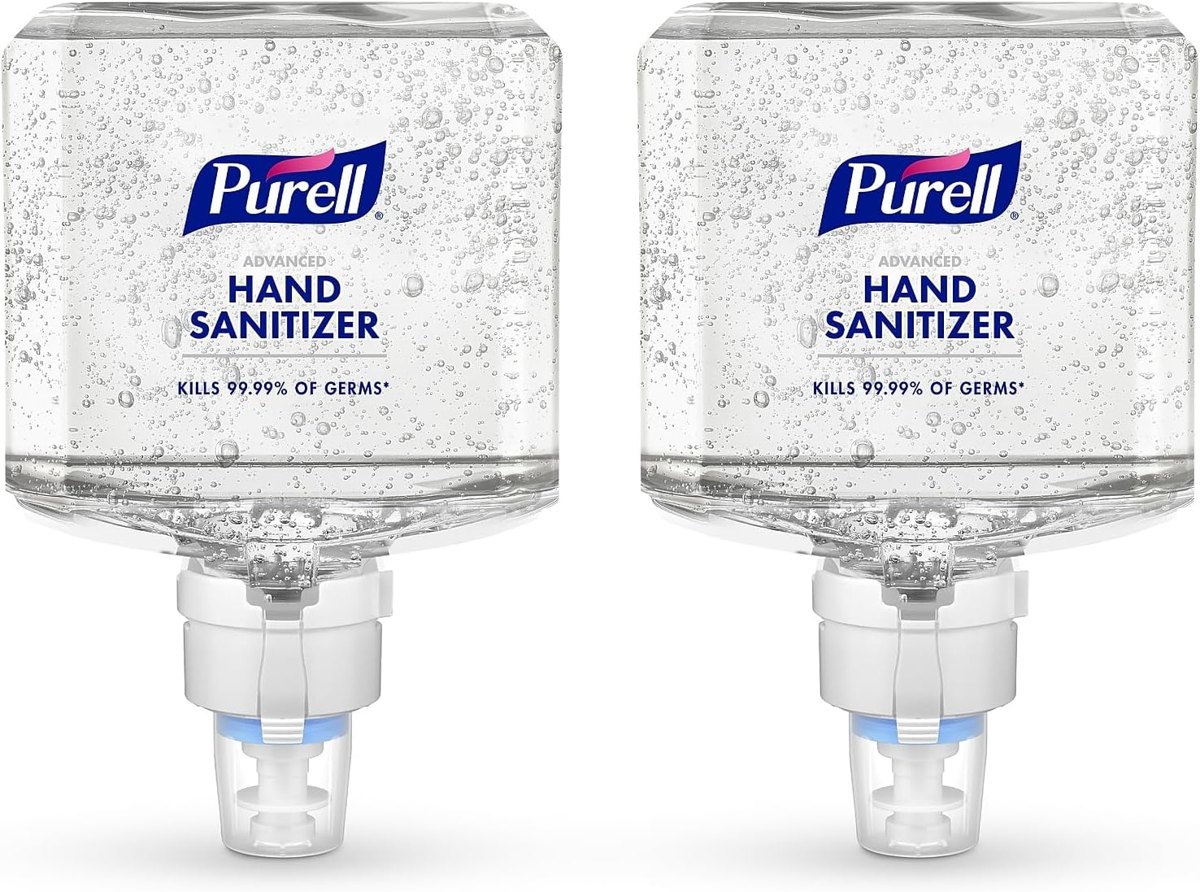 PURELL ES8 Hand Sanitizer Gel Refill, Clean Scent, 2ct x 1200 mL