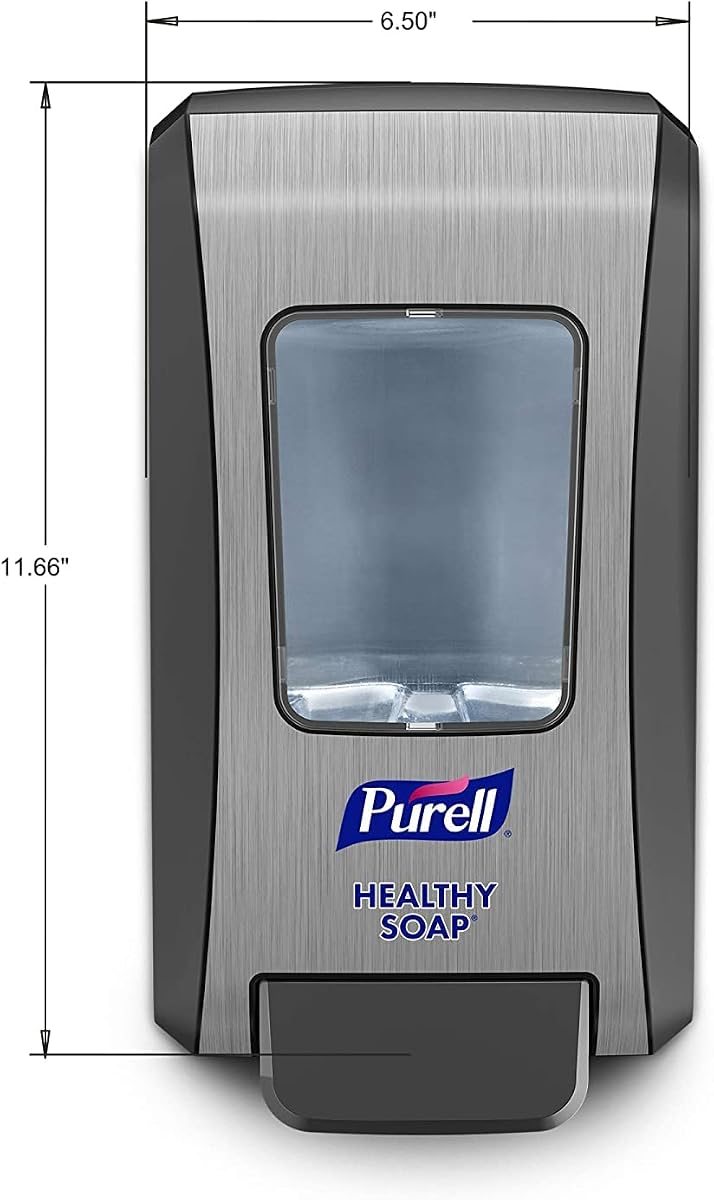 PURELL FMX-20 Push-Style Foam Soap Dispenser, Graphite, 2000 mL, view 2