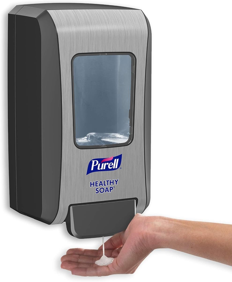 PURELL FMX-20 Push-Style Foam Soap Dispenser, Graphite, 2000 mL, view 3