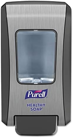 GOJO PURELL FMX-20 Push-Style Soap Dispenser, Graphite, 2000 ml Capacity (Pack of 6)