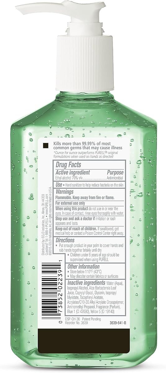 PURELL Hand Sanitizer Gel 12 oz, view 2