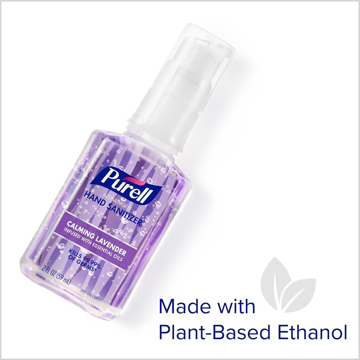 PURELL Hand Sanitizer Gel Lavender Travel Pump Bottle, 6ct x2oz, view 5