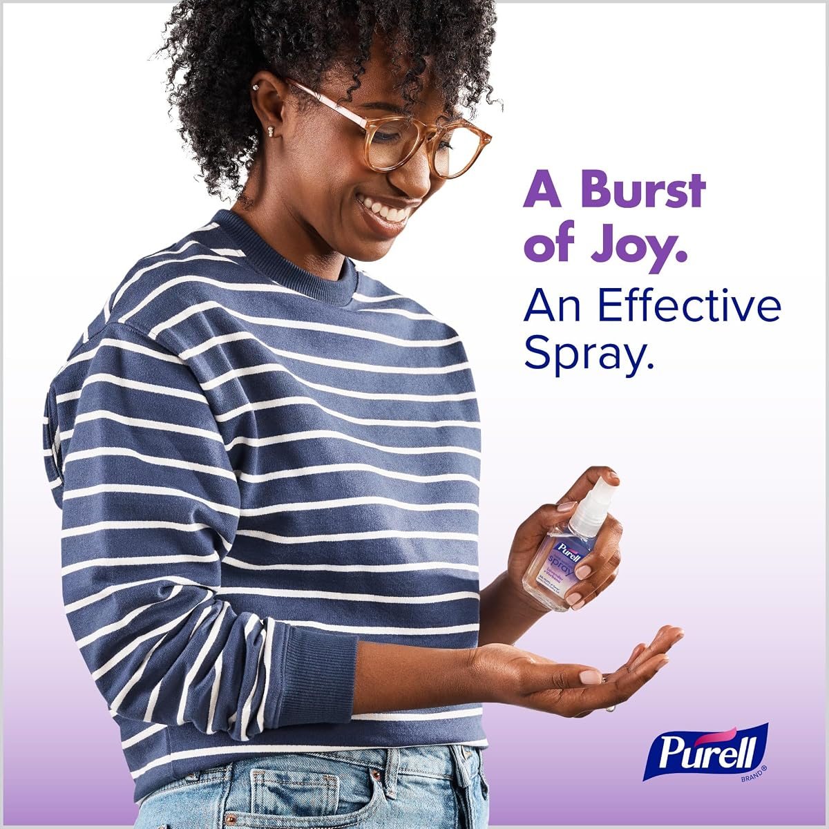 PURELL Hand Sanitizer Spray Lavender, Travel Size 6ct x 2 fl oz, view 3