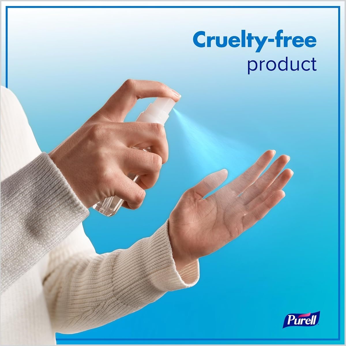 PURELL Hand Sanitizer Spray Unscented, Travel Size 3ct x 2floz, view 5