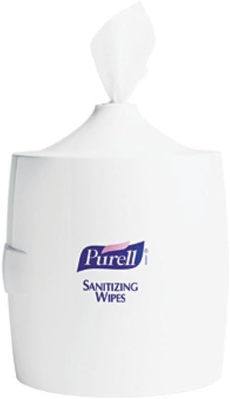 PURELL Hand Sanitizer Wipes Wall Mount Dispenser, 1200/1500 Wipe Capacity, White, view 2