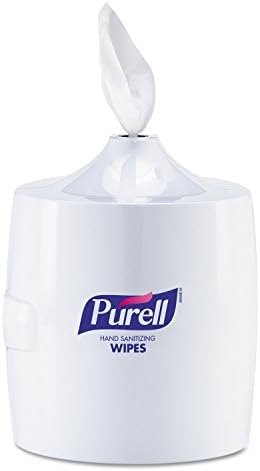 PURELL Hand Sanitizing Wipes Wall Mount Dispenser, White, High Capacity Dispenser for PURELL 1200/1500 Count Hand Sanitizing Wipes Containers