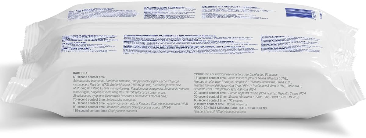 PURELL Healthcare Surface Disinfecting Wipes Flowpack, 12 x 72ct, view 2