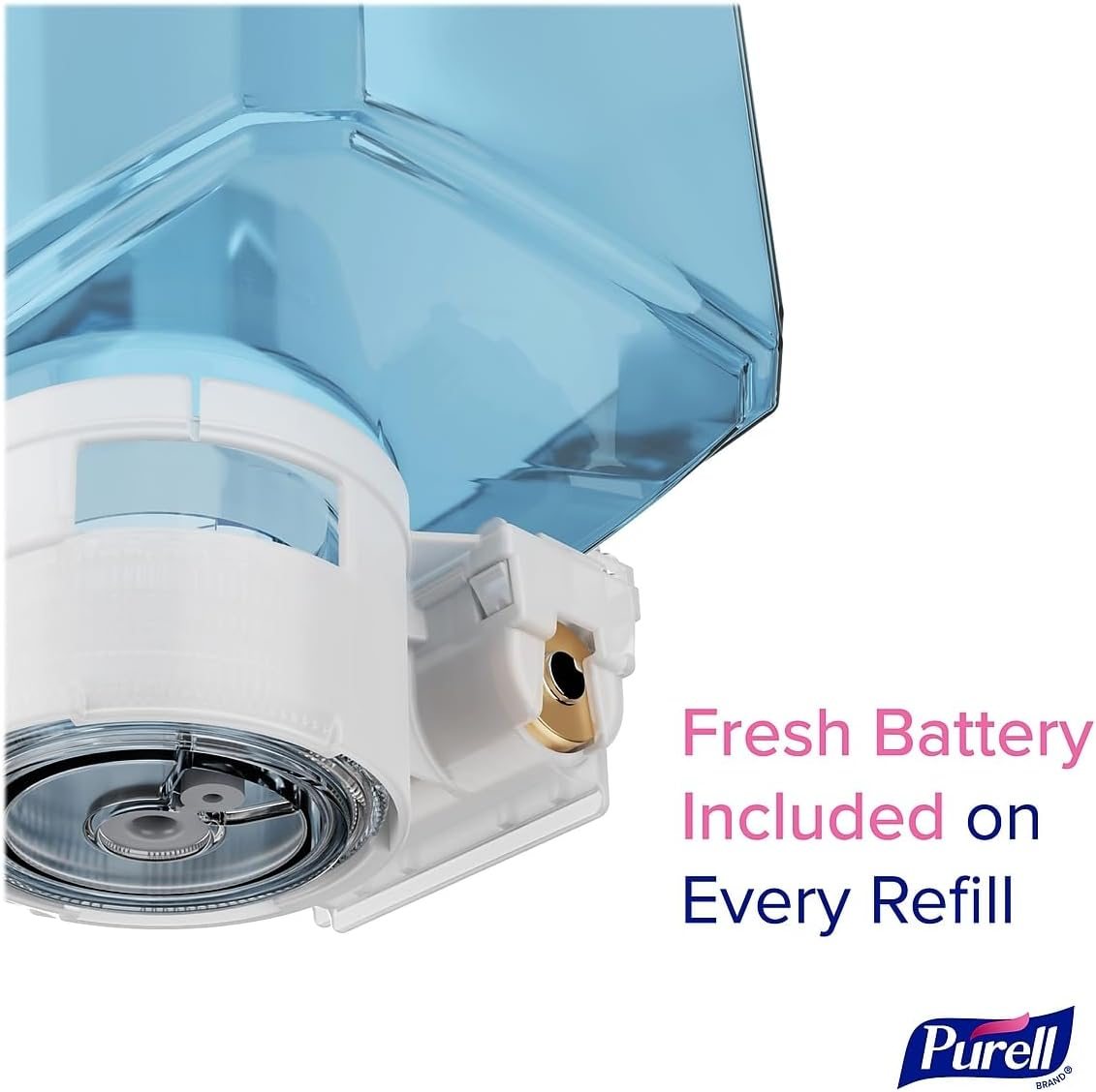 PURELL Healthy Soap ES10 Automatic Wall-Mounted Hand Soap Dispenser, White (8330-E1), view 3