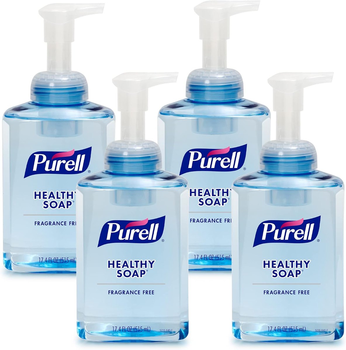 PURELL Healthy Soap, Foam Handwash, 4ct x 17.4 fl oz