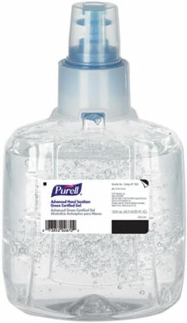 PURELL LTX-12 Advanced Green Certified Hand Sanitizer Foam, Fragrance Free, 1200 mL EcoLogo Certified Sanitizer Refill for PURELL LTX-12 Touch-Free Dispenser (Pack of 2), view 3