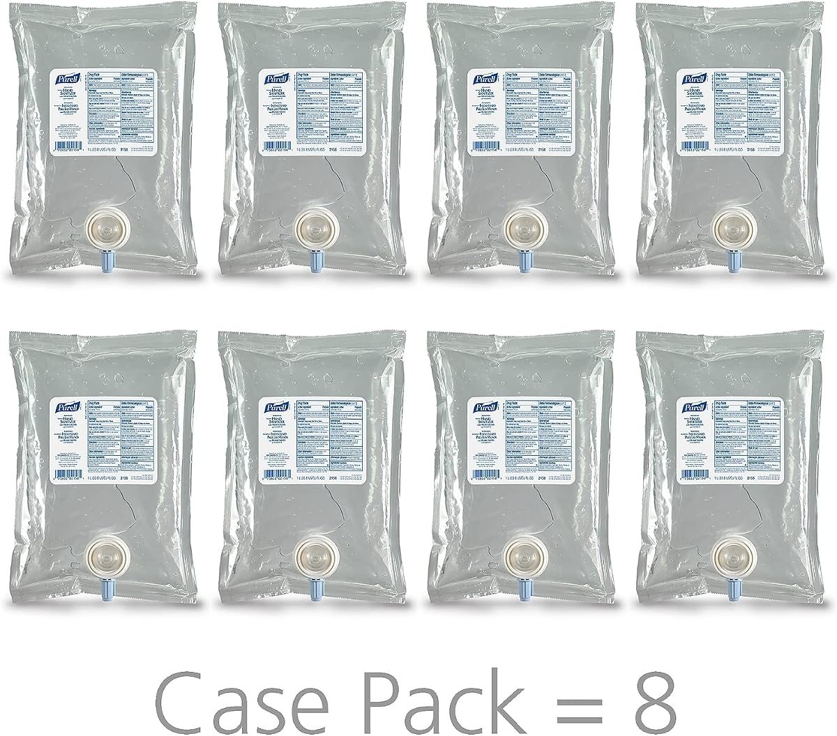 PURELL NXT Hand Sanitizer Gel Refill, Clean Scent, 8ct x 1000 mL, view 2