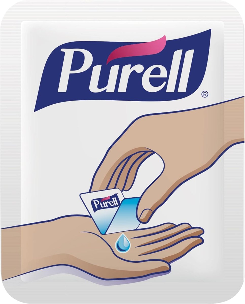 PURELL Personals Hand Sanitizer Gel Travel Size Packet 500ct