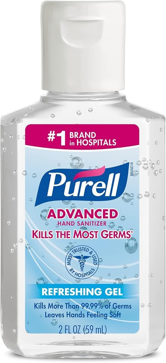 PURELL - PURELL Advanced Hand Sanitizer Soothing Gel, Fresh Scent, with Aloe and Vitamin E - 8 fl oz Pump Bottle (Pack of 4), view 5