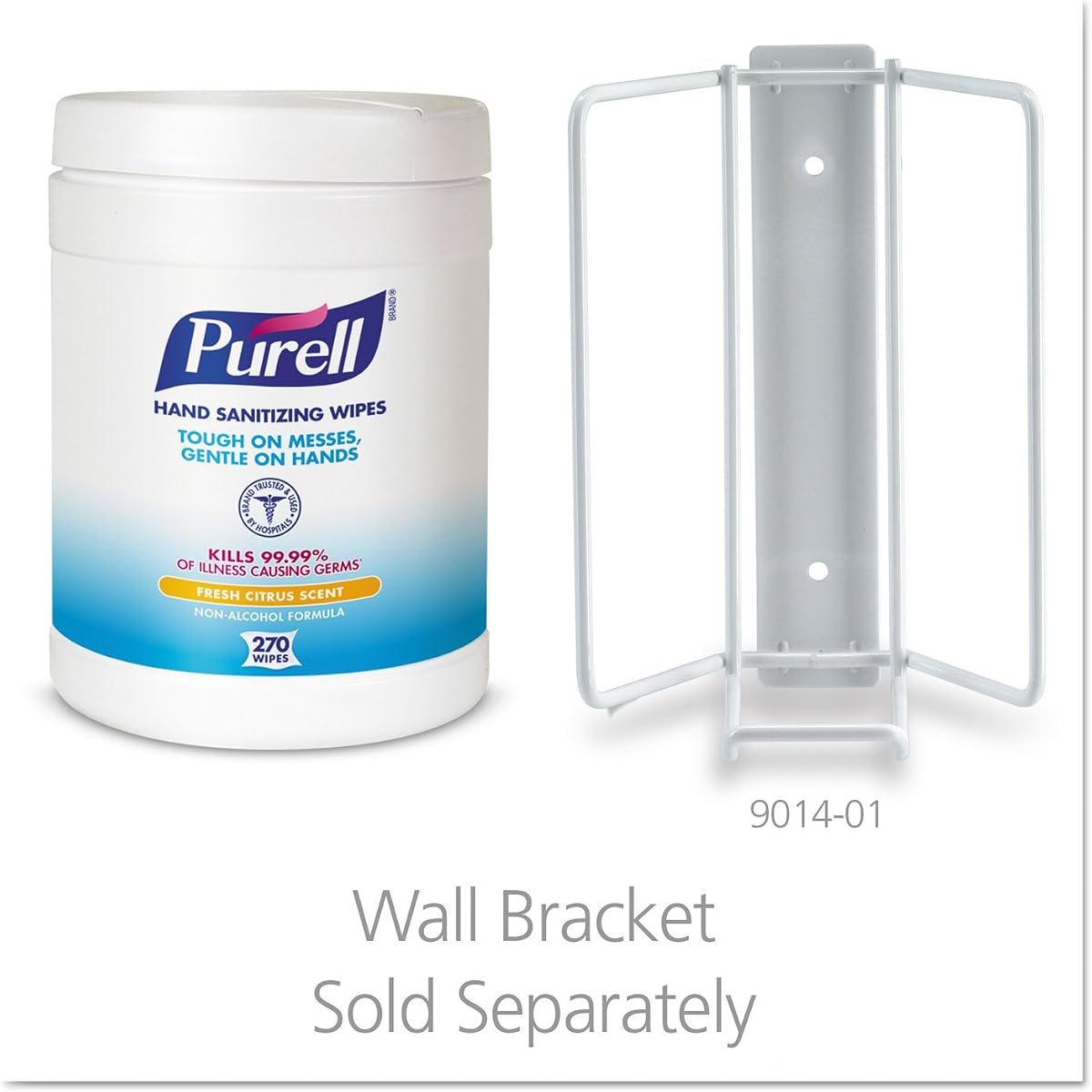 PURELL Sanitizing Wipes, Canister Of 270 Wipes, view 4